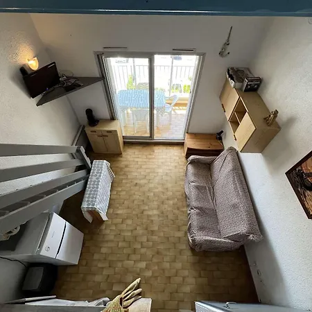 Avec + Mezzanine Pour 4 Pers, Loggia, Proche Plage, Parking Prive - Fr-1-702-65 Agde